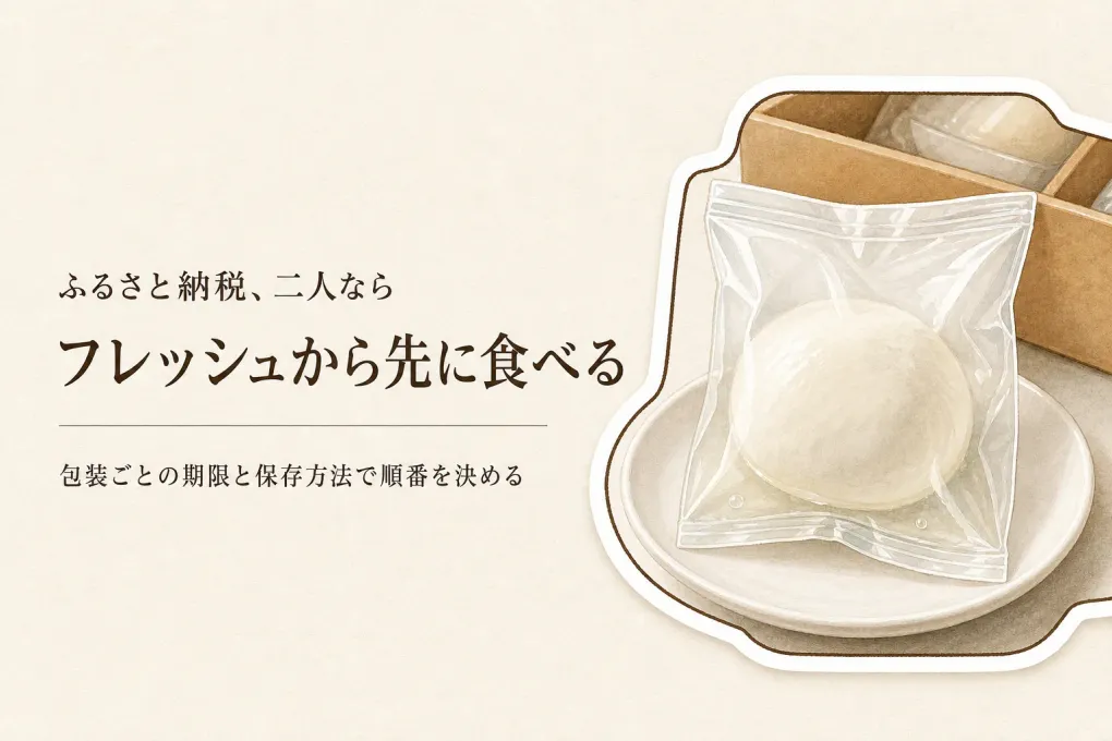ふるさと納税のチーズ詰め合わせは夫婦二人で食べ切れる？フレッシュと熟成の賞味期限で決める順番