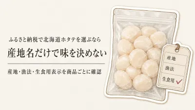 ふるさと納税の北海道ホタテは産地でどう違う？噴火湾・サロマ湖・オホーツクを刺身用で比べる