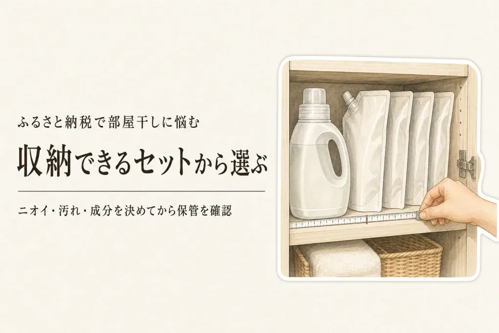 ふるさと納税洗濯洗剤おすすめ｜残暑の部屋干しで二人暮らしが見る保管と洗浄力